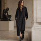 ✨ Easy Denim Style | Women's Relaxed Button-Front Denim Shirt Dress
