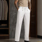 ✨ Polished Everyday Style | Men's Double-Button Straight-Leg Dress Pants