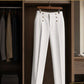 ✨ Polished Everyday Style | Men's Double-Button Straight-Leg Dress Pants