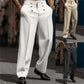 ✨ Polished Everyday Style | Men's Double-Button Straight-Leg Dress Pants