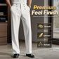 ✨ Polished Everyday Style | Men's Double-Button Straight-Leg Dress Pants