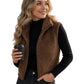 ❄️ Lightweight Warmth | Women's Stand-Collar Zip-Up Cropped Vest