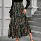 🌸 Flattering Elegance | Women's Floral Tie-Waist A-Line Maxi Dress