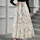 🌸 Flattering Elegance | Women's Floral Tie-Waist A-Line Maxi Dress