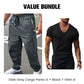 ✨ Rugged Everyday Comfort | Men's Multi-Pocket Outdoor Cargo Pants