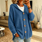 ☁️ Cozy Everyday Comfort | Women's Hooded Sweater Cardigan ⚡ Free Shipping