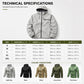 🌧️ All-Weather Utility | Men's Waterproof Oversized Hooded Jacket