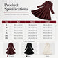 ✨ Flattering Elegance | Women's Ribbed Knit Half-Zip Slim-Fit Dress