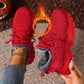 👟 Cozy Knit, Easy Everyday Steps | Women's Warm Casual Sneakers