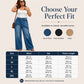 ✨ Statement Denim Style | Women's Layered Skirt-Over-Jeans
