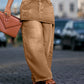 ✨ Statement Denim Style | Women's Layered Skirt-Over-Jeans