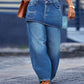✨ Statement Denim Style | Women's Layered Skirt-Over-Jeans