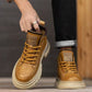🥾 Timeless Rugged Style | Men's Vintage PU Leather Ankle Boots