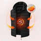 ❄️ Cold-Weather Comfort | Men's Padded Vest with Detachable Hood ⚡ Free Shipping