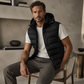 ❄️ Cold-Weather Comfort | Men's Padded Vest with Detachable Hood ⚡ Free Shipping