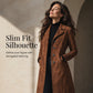 ✨ Timeless Faux Suede Style | Women's Longline Trench Coat ⚡ Free Shipping