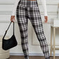 ❄️ Cozy Everyday Comfort | Women's High-Waist Thermal Plaid Leggings