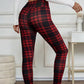 ❄️ Cozy Everyday Comfort | Women's High-Waist Thermal Plaid Leggings