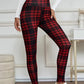 ❄️ Cozy Everyday Comfort | Women's High-Waist Thermal Plaid Leggings