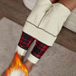 ❄️ Cozy Everyday Comfort | Women's High-Waist Thermal Plaid Leggings