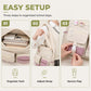 ✨ Everyday Convenience | Large-Capacity Multi-Pocket Canvas Tote Bag