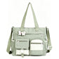 ✨ Everyday Convenience | Large-Capacity Multi-Pocket Canvas Tote Bag