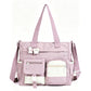 ✨ Everyday Convenience | Large-Capacity Multi-Pocket Canvas Tote Bag