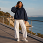 ✨ Lightweight Everyday Style | Women's Bubble-Hem Hooded Windbreaker Jacket
