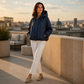 ✨ Lightweight Everyday Style | Women's Bubble-Hem Hooded Windbreaker Jacket