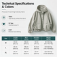 ✨ Lightweight Everyday Style | Women's Bubble-Hem Hooded Windbreaker Jacket