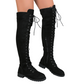 ✨ Statement Style | Women's Suede Lace-Up Over-the-Knee Boots ⚡ Free Shipping