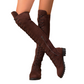 ✨ Statement Style | Women's Suede Lace-Up Over-the-Knee Boots ⚡ Free Shipping
