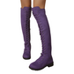 ✨ Statement Style | Women's Suede Lace-Up Over-the-Knee Boots ⚡ Free Shipping