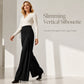 ✨ Flattering Everyday Style | Women's High-Waist Pleated Wide-Leg Pants with Side Lace-Up
