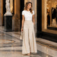 ✨ Flattering Everyday Style | Women's High-Waist Pleated Wide-Leg Pants with Side Lace-Up