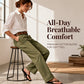✨ Flattering Everyday Style | Women's Straight-Leg Utility Pants with Reinforced Seams