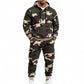 ❄️ Cold-Weather Comfort | Men's Camouflage Warm Hoodie & Pants Set ⚡ Free Shipping