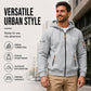 🍂 Practical Everyday Style | Men's Full-Zip Hooded Cargo Jacket ⚡ Free Shipping