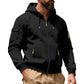 🍂 Practical Everyday Style | Men's Full-Zip Hooded Cargo Jacket ⚡ Free Shipping
