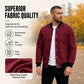 ✨ Timeless Texture | Men's Faux Suede Bomber Jacket