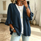🌸 Feminine Knit Style | Women's Ruffle-Sleeve Knit Cardigan