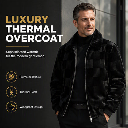 ❄️ Premium Winter Warmth | Men's Faux-Fur Thermal Jacket ⚡ Free Shipping
