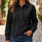 ✨ Latest Design | Women's Asymmetrical Diagonal Button-Down Jacket