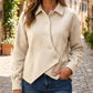 ✨ Latest Design | Women's Asymmetrical Diagonal Button-Down Jacket