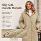 ❄️ Quilted Warmth, Easy Coverage | Women's Diamond-Quilted Hooded Coat