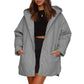❄️ Quilted Warmth, Easy Coverage | Women's Diamond-Quilted Hooded Coat