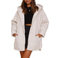 ❄️ Quilted Warmth, Easy Coverage | Women's Diamond-Quilted Hooded Coat