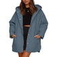 ❄️ Quilted Warmth, Easy Coverage | Women's Diamond-Quilted Hooded Coat