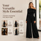 ✨ One-Piece Elegance | Women's Off-Shoulder Wide-Leg Jumpsuit ⚡ Free Shipping