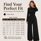✨ One-Piece Elegance | Women's Off-Shoulder Wide-Leg Jumpsuit ⚡ Free Shipping